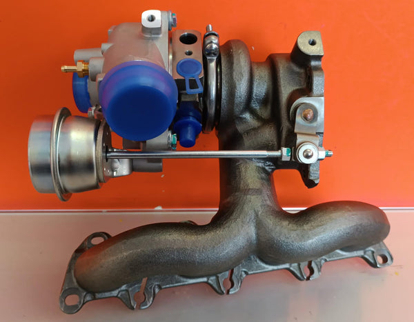 Turbina nuova non originale Volkswagen EOS 1.4 TSI 160 cv 118 kw 53039700099, 53039700248, 53039700459, 53039880099, 53039880142, 53039880150, 53039880162, 53039880248, 53039880459, 9302003001, 03c145701bv, 03c145701bx, 03c145701g TurboMM