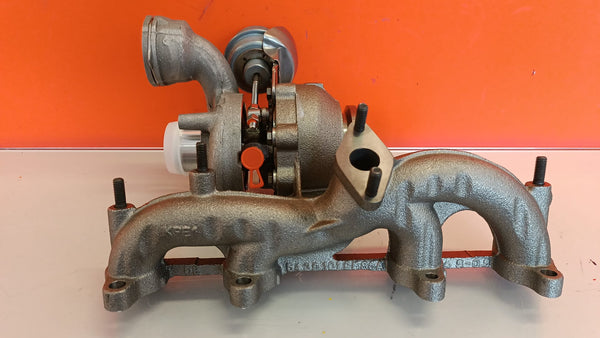 Turbina nuova originale Volkswagen TOURAN 1.9 TDI 105 cv 77 kw 038253016rv, 038253016rx, 038253056e, 038253056eu, 038253056ev, 038253056ex, 038253056g, 038253056gu, 038253056gv, 038253056gx BORGWARNER