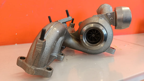 Turbina nuova originale Volkswagen TOURAN 1.9 TDI 105 cv 77 kw 038253016rv, 038253016rx, 038253056e, 038253056eu, 038253056ev, 038253056ex, 038253056g, 038253056gu, 038253056gv, 038253056gx BORGWARNER