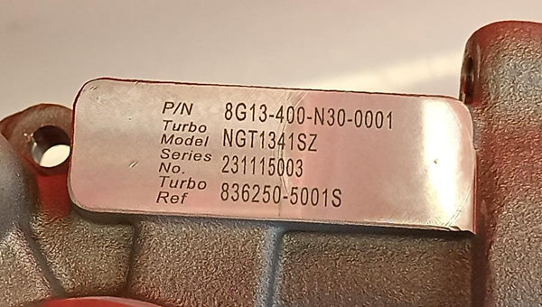 Turbina nuova non originale CITROËN C3 AIRCROSS II Van PureTech 110 cv 81 kw 98008492680, 9808492680a, 9810681380, 9810681380c, 9812723880, 9818479380, 836250