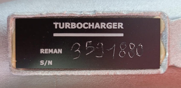 Turbina revisionata Iveco Eurocargo motore CURSOR 8 F2B 3591880 TurboMM