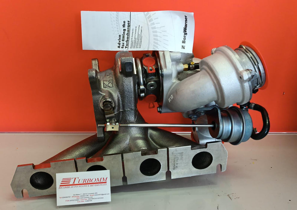 Turbina nuova originale Borgwarner VOLKSWAGEN GOLG VI 2.0 R 4motion 256 cv - 188 kw CDLC / CRZA