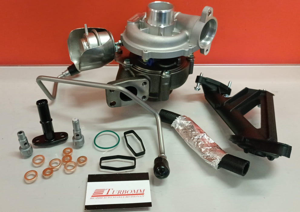 Turbina nuova completa di kit lubrificazione PEUGEOT PARTNER 1.6 HDi 16V 90 cv - 66 kw