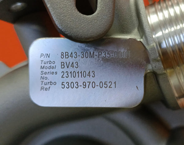 Turbina nuova non originale PEUGEOT BOXER Van 2.2 BlueHDi 140 cv 103 kw 1613424680, 1679597380, 9810613380, 1613424680, 1679597380, 53039700492, 53039700521, 53039880492, 53039880521, 9812386080, 53039800521 TurboMM