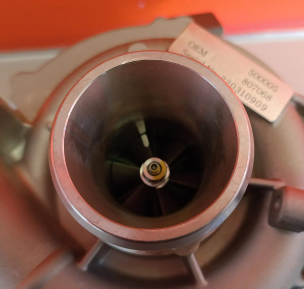 Turbina nuova non originale Fiat 500 L 1.6 d multijet 120 cv 88 kw 55209152, 55220699, 55229855, 55230176, 55246404, 71724449, 71724450, 71794561, 71795335, 860331, 860421, 860642, 7668910001 TurboMM