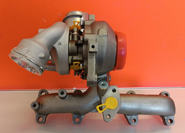 Turbina nuova non originale AUDI A3 1.9 TDI 130 cv 96 kw 54399700048, 54399700071, 54399800048, 54399800048, 54399880048, 54399880071, 54399900048, 54399900071, 03G253014T, 03G253014TV, 03G253014TX, 03G253019J, 03G2536019JV, 03G253019JX