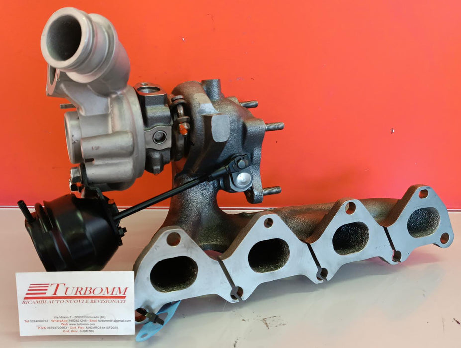 Turbina in rigenerata Volkswagen JETTA IV 1,4 TSI 122 cv – 90 kw CMSB, CAXA