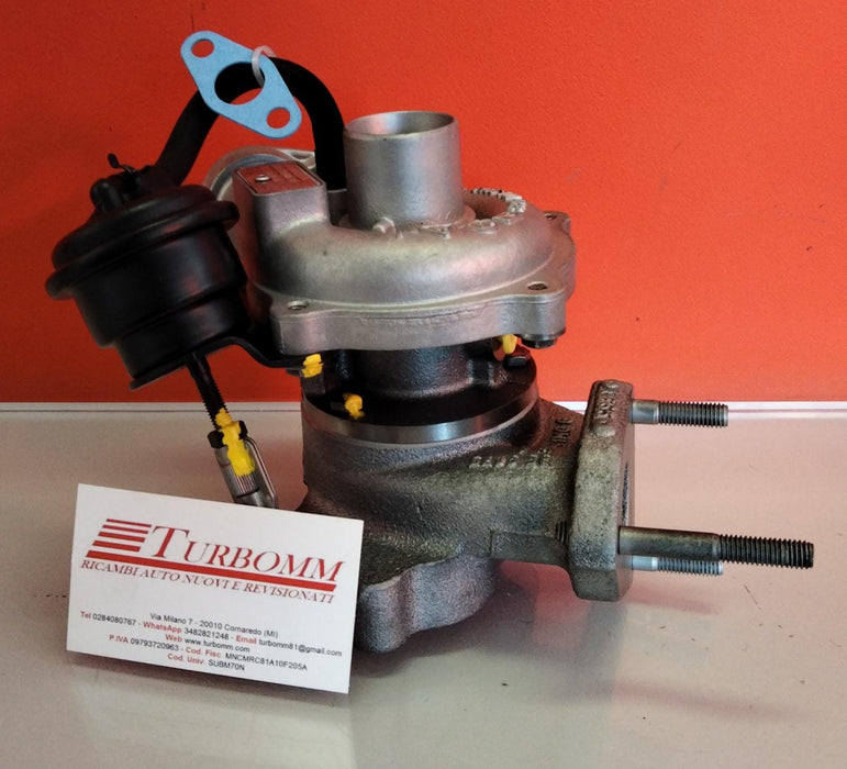 Turbina rigenerata per Fiat 500 1.3 D Multijet 75 cv – 55 kw 169 A1.000