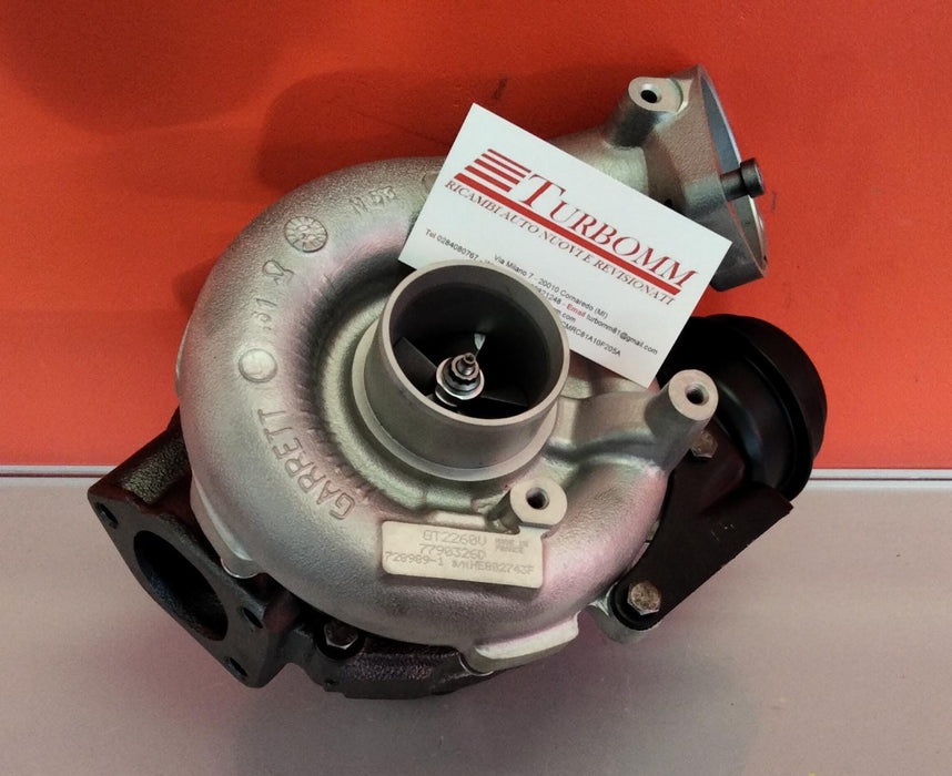 Turbina rigenerata BMW serie 3 Touring 330 d 204 cv - 150 kw M57 D30