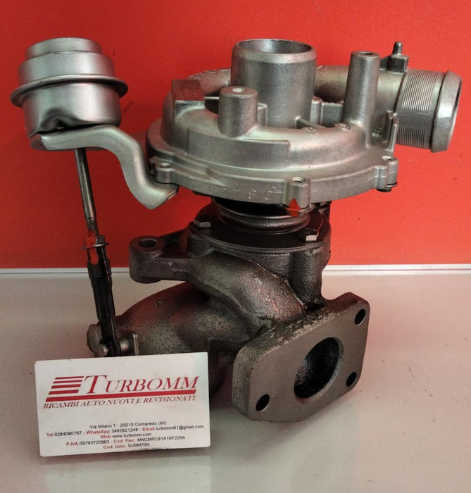 Turbina rigenerata con coreassy in Avional Peugeot 807 2.0 HDi 109 cv – 80 kw RHW