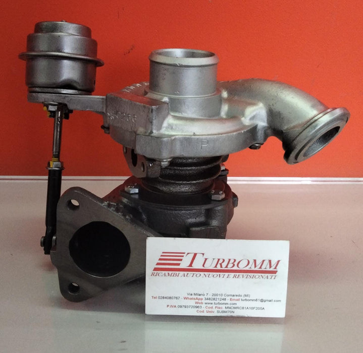 Turbina rigenerata Opel ASTRA G 2.0 DTI 16V 100 cv – 74 kw Y 20 DTH