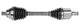 semiasse Volkswagen TIGUAN 2.0 TSI 4motion 190 cv 140 kw 3Q0407762SX, 3Q0407762JX, 3Q0407272BB, 3Q0407272BA