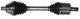 Semiasse AUDI A3 TDI quattro 200 cv 147 kw 5N0407763J, 5N0407763JX, 5Q0407271CR, 5N0407763FX, 5N0407763F, 5Q0407763EX