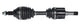 Semiasse ALFA ROMEO 159 Sportwagon 2.4 JTDM 210 cv 154 kw 46308250, 50500529, 50517138, 51876349