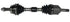 Semiasse ALFA ROMEO 156 Sportwagon 1.9 JTD 115 cv 85 kw 46308071, 60802018 GSP / AKRON